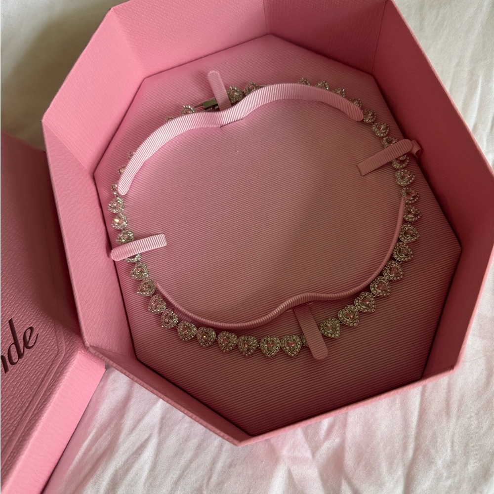 Swarovski x Ariana Grande necklace. Brand new in box.